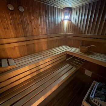 Sauna zvnutra